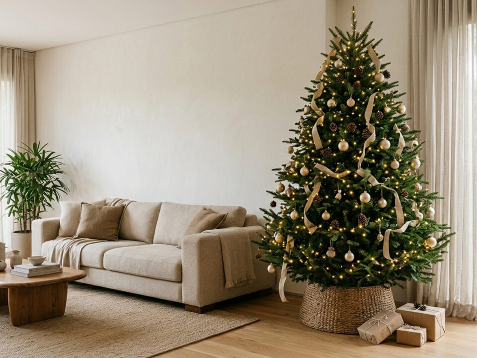 Decoração de Natal de 2026 deixa os enfeites exagerados de lado e aposta em uma combinação simples que transmite elegância e aconchego