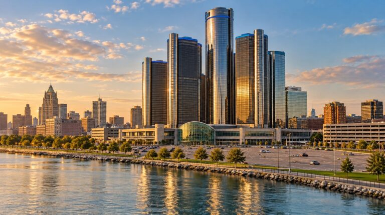 Dan Gilbert prometeu cerca de US$ 1 bilhão em doação para reformar o Renaissance Center e a orla leste de Detroit, sem lucro para ele