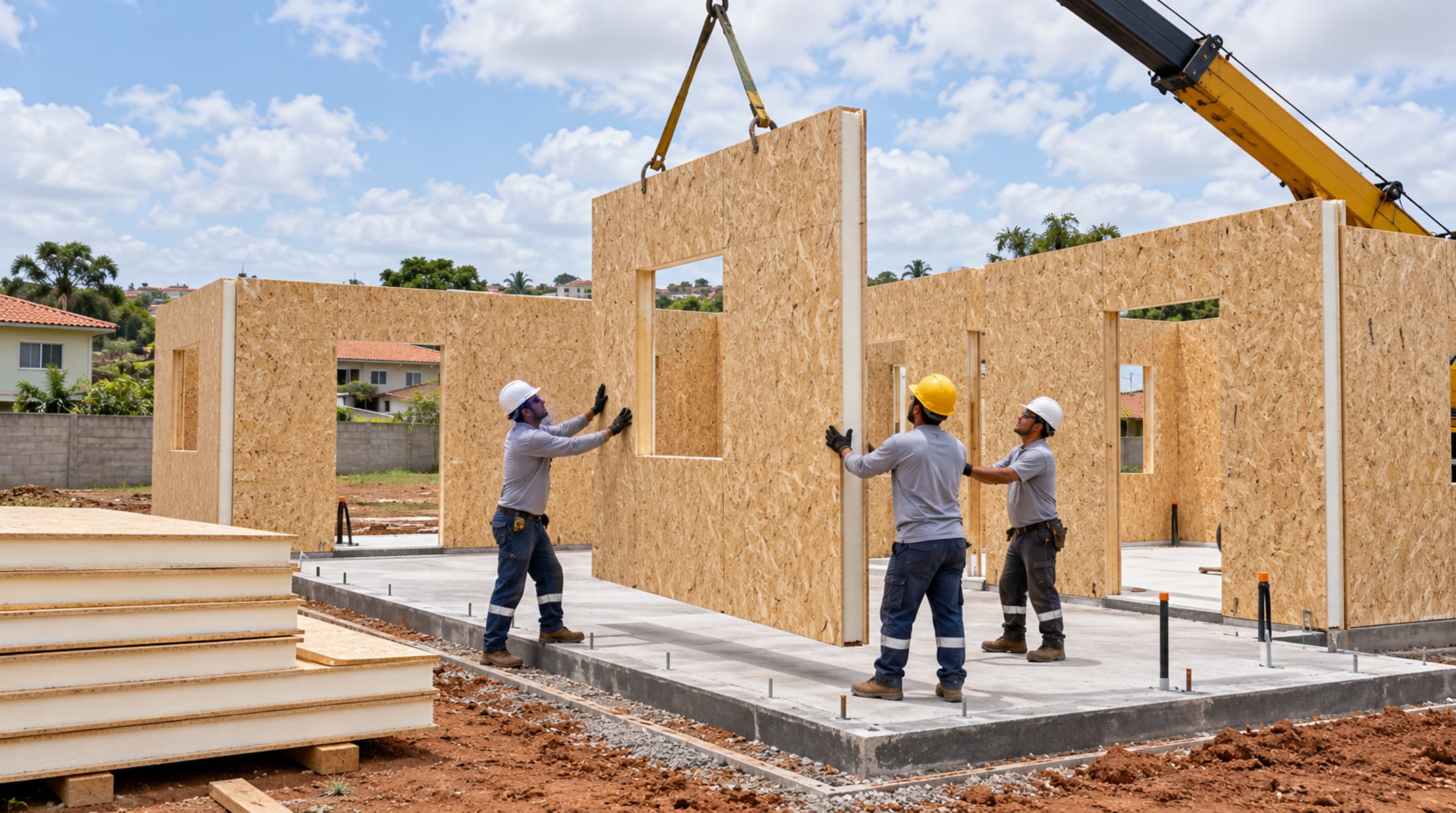 Casa pronta em 8 dias com painéis SIP: a tecnologia que pode substituir o tijolo na construção