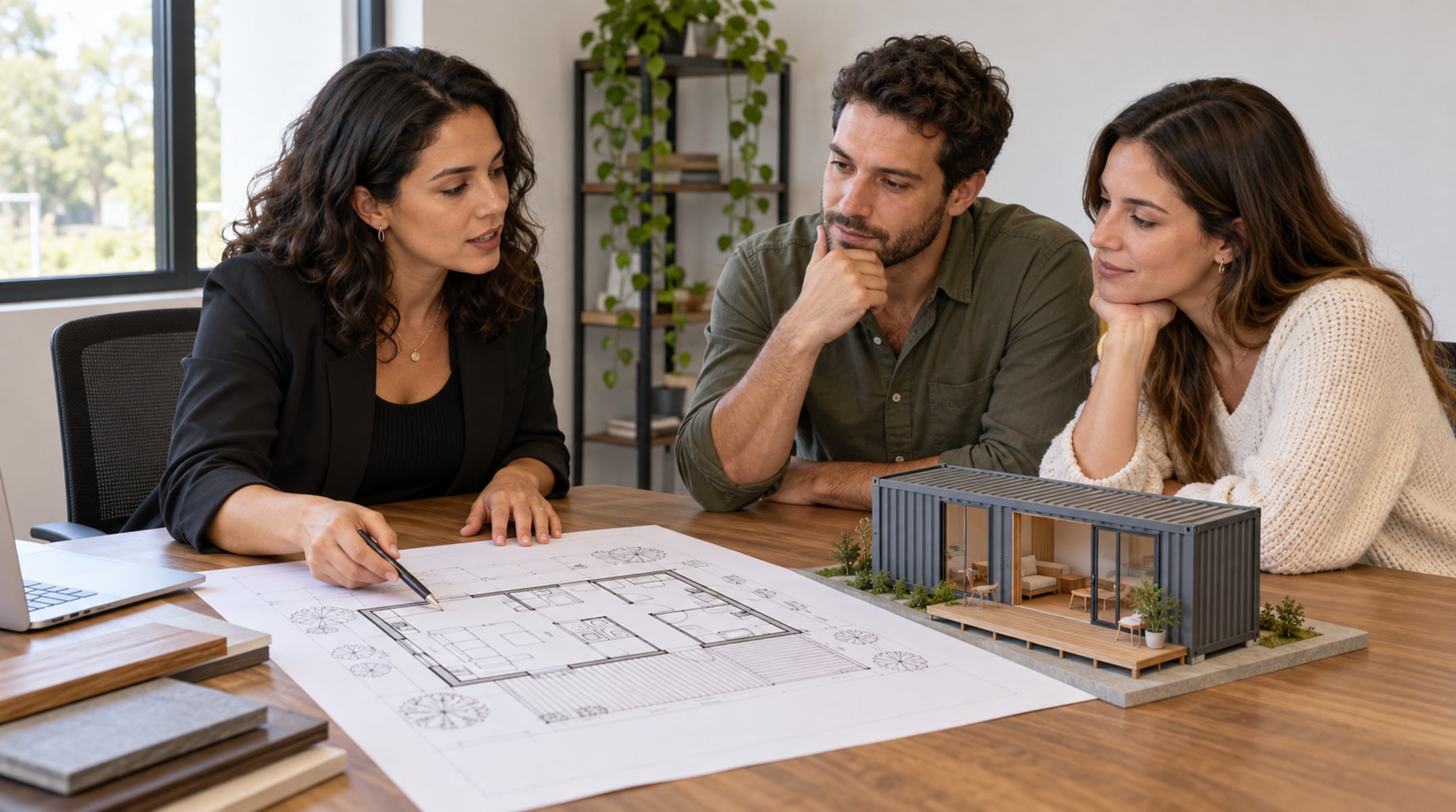 Projeto de arquiteto habilitado e consulta à prefeitura vêm antes de comprar o contêiner