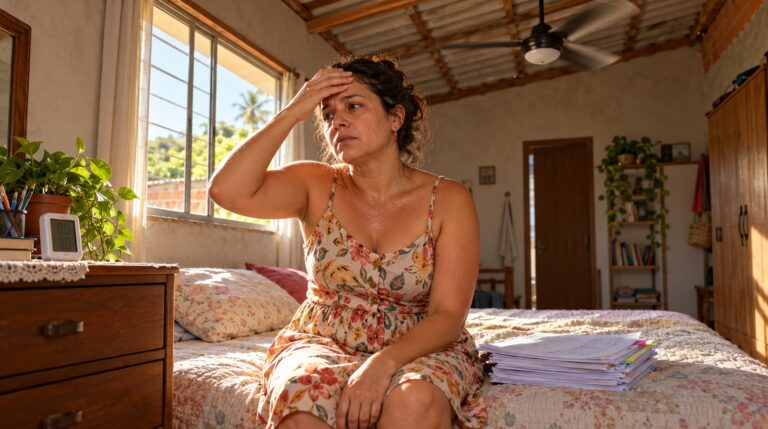 Telha de fibrocimento sem forro nem isolamento passa o calor do sol direto para o quarto nas tardes de verão