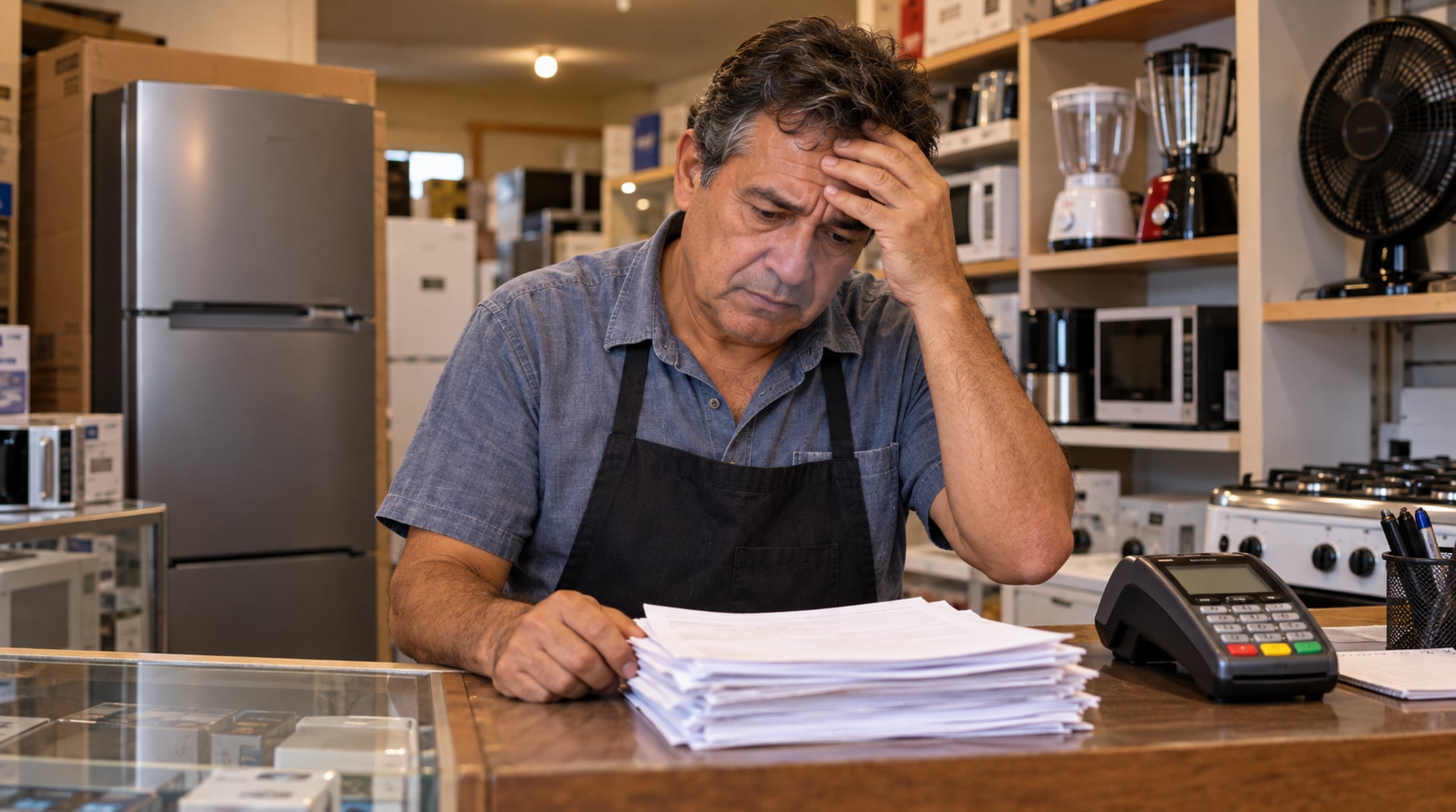 O lojista paga fornecedores em cerca de 70 dias, mas vende em dez parcelas sem juros, aponta Nunes