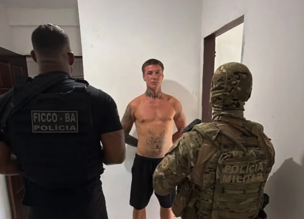 Ex-militar russo condenado à prisão perpétua é preso na Bahia