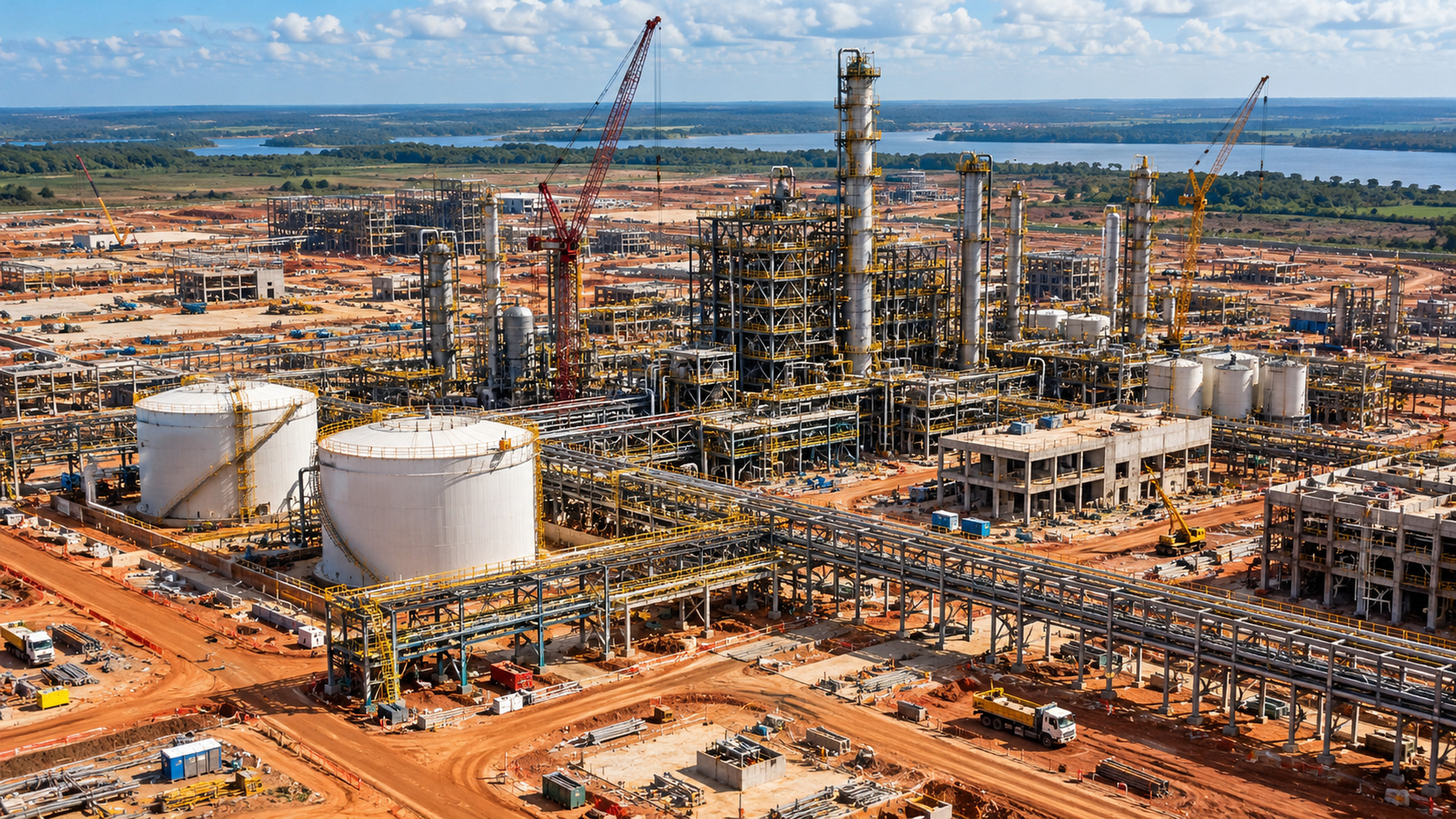 Megaobra de R$ 5 bilhões pretende concluir fábrica gigantesca abandonada há mais de 10 anos no interior brasileiro para reduzir a dependência de fertilizantes importados