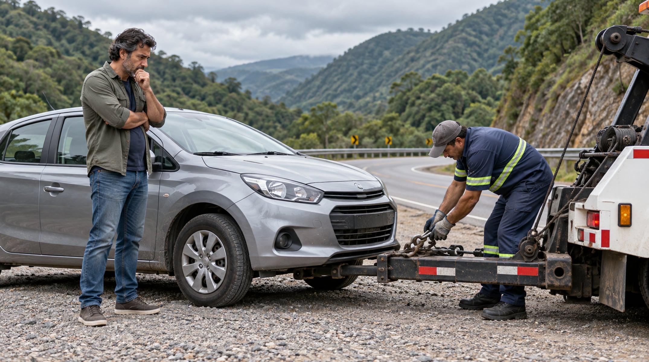 Estacionar no acostamento sem emergência custa R$ 88,38 e três pontos, e o carro ainda pode ser removido
