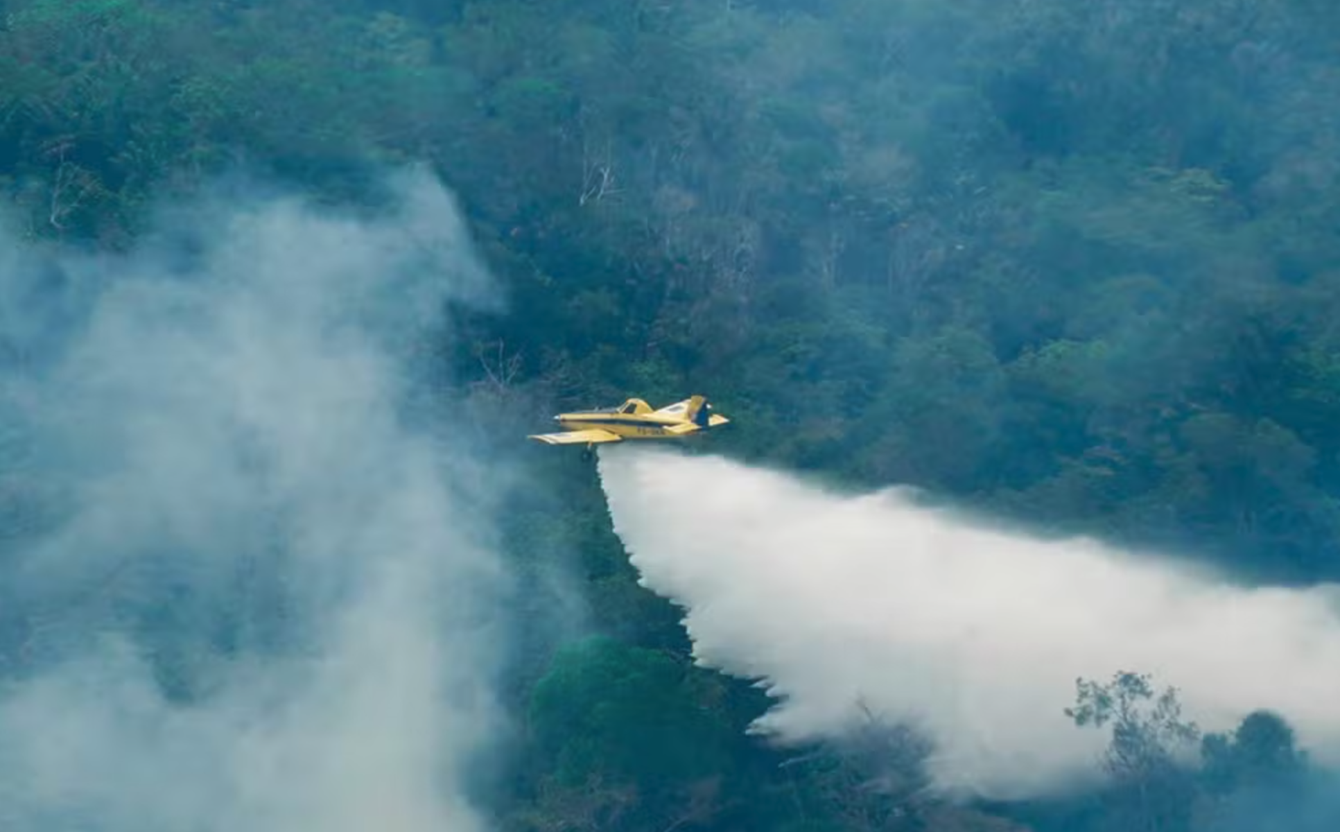 Fumaça de queimadas impede voos de combate a incêndios no Amazonas