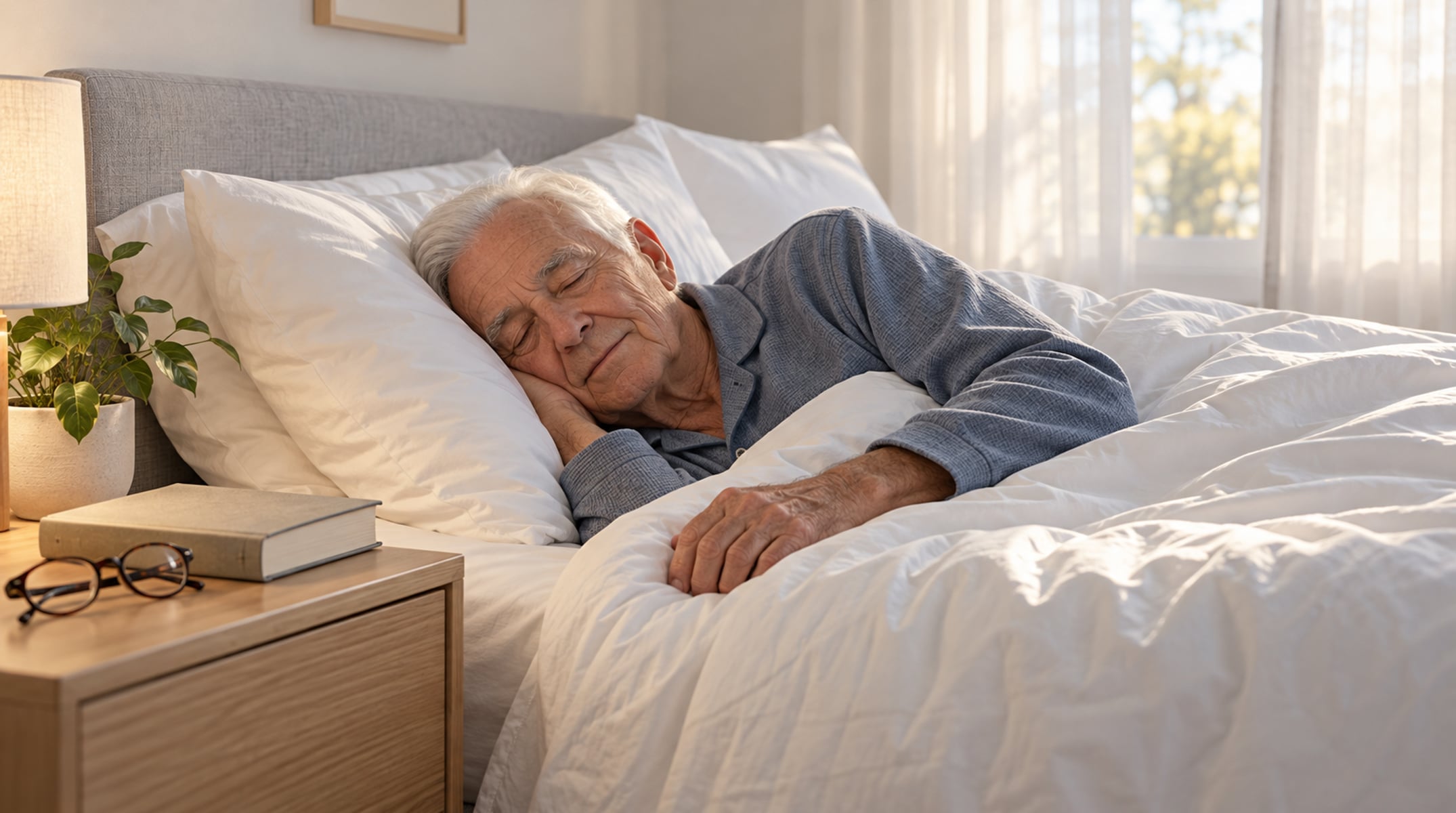 Adultos devem dormir de 7 a 9 horas por noite, e com a idade a tendência é dormir menos e acordar mais cedo