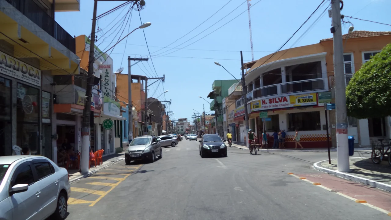 São João da Barra, RJ, combina áreas urbanas e extensa faixa costeira // Créditos: Wikipedia / Wikimedia Commons