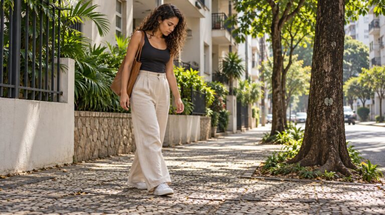 Andar de cabeça baixa pode indicar atenção ao caminho, hábito, cansaço ou desconforto social