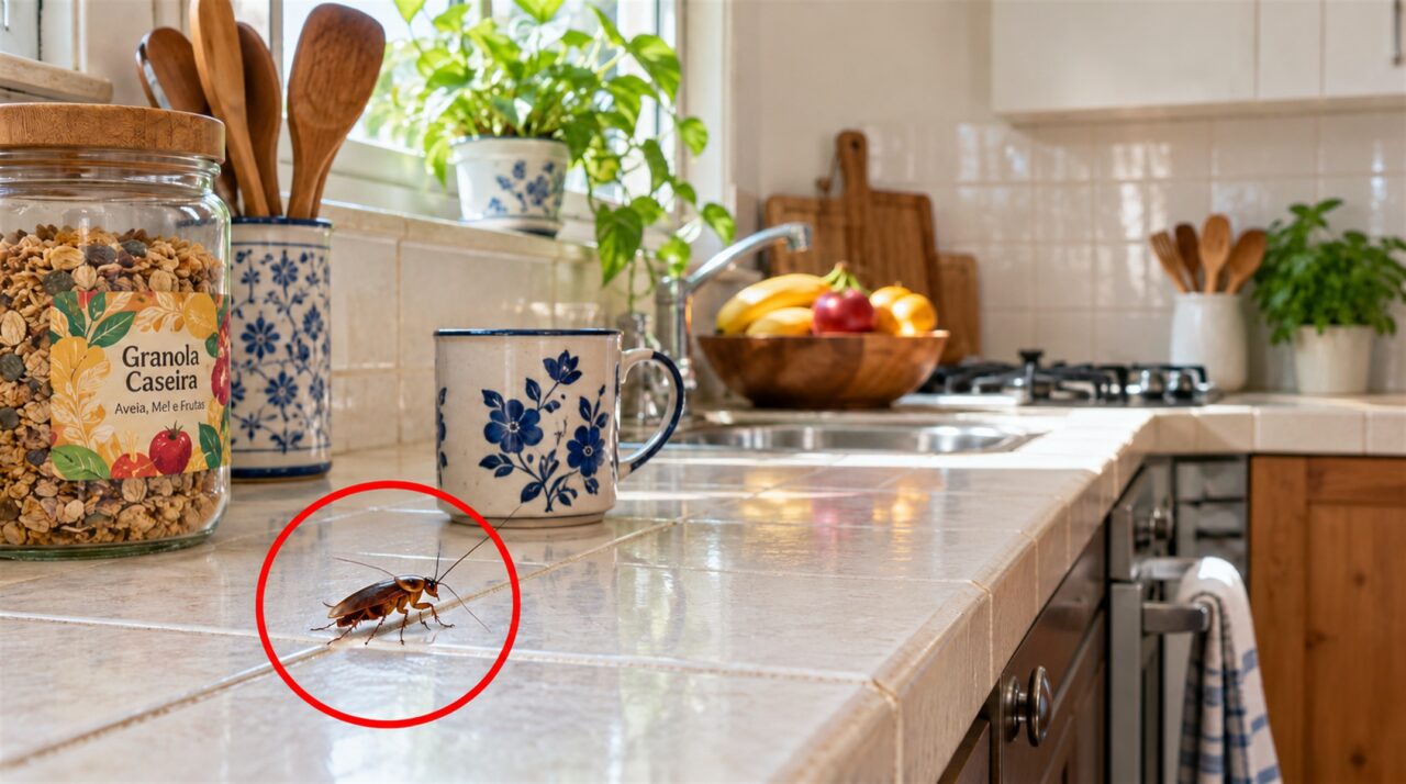 Ver barata andando pela cozinha durante o dia pode ser sinal de um problema maior escondido dentro de casa, e especialistas em pragas explicam onde procurar