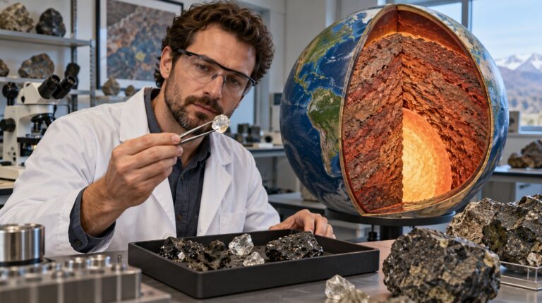 A água do chamado oceano interior fica incorporada a minerais do manto, e não forma um mar líquido