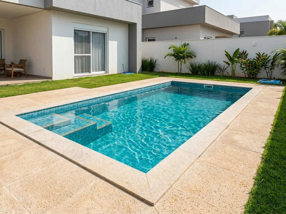 Quanto custa fazer uma piscina de alvenaria de 3 x 6 metros em 2026, incluindo escavação, impermeabilização e acabamento