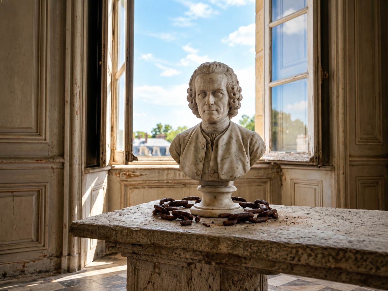Frase do dia de Jean-Jacques Rousseau: “O homem nasce livre, mas por ...