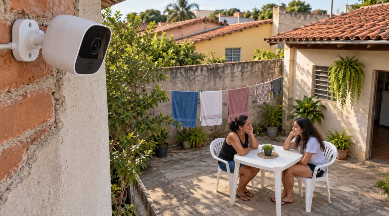 Vizinho instala câmera com microfone apontada para o quintal ao lado, família descobre que as conversas são gravadas o dia inteiro e a Justiça manda retirar o equipamento