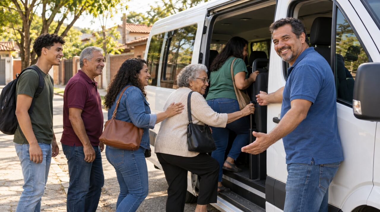 Vizinho lota a van oferecendo carona para toda a rua votar no 2º turno e descobre o limite entre ajudar e transportar eleitor